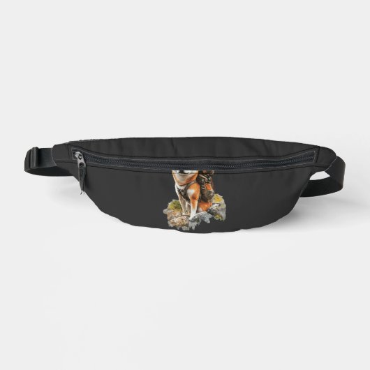 Shiba Pitbull Inu Bauchtasche (Vorderseite)