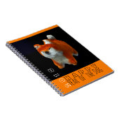 Shiba Puppy 3D Digital Art Dog Jahr 2018 Notebook Notizblock (Rechte Seite)