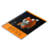 Shiba Puppy 3D Digital Art Dog Jahr 2018 Notebook Notizblock (Linke Seite)