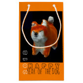 Shiba Puppy 3D Digital Art Dog Jahr 2018 SGift B2 Kleine Geschenktüte