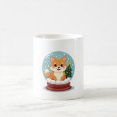Shiba Snow Globe Kaffeetasse (Mittel)