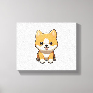 Shiba Stare Leinwanddruck