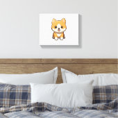 Shiba Stare Leinwanddruck (Insitu (Schlafzimmer))