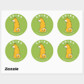 Shiba Sticker (Blatt)