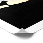 Shiba Sunrise Poster (Ecke)