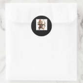 Shiba Warrior #10 Archer Sticker (Tasche)