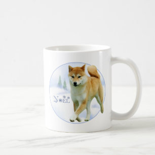 Shiba Weihnachten Kaffeetasse