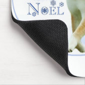 Shiba Weihnachten Mousepad (Ecke)