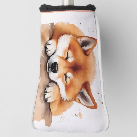 Shiba wird müde Golf Kopf Abdeckung Headcover (Rotieren 90)
