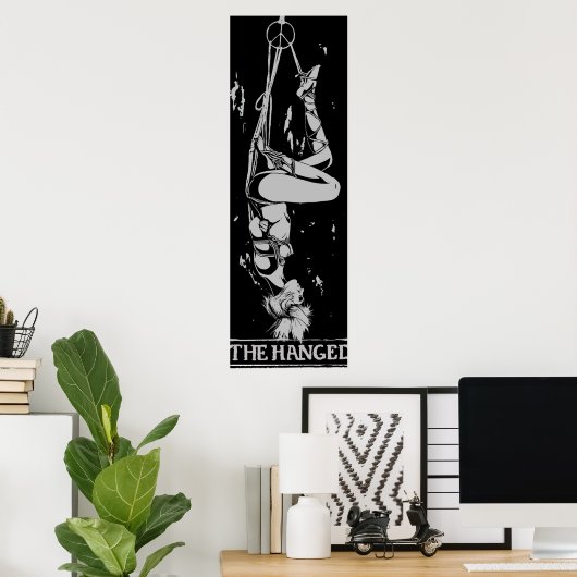 Shibari hängt poster (Heimbüro)
