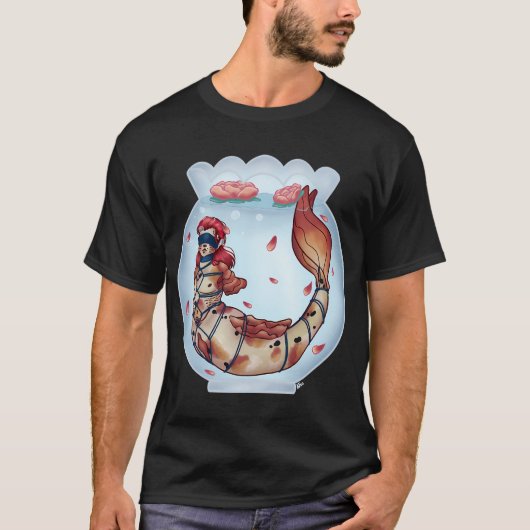 Shibari Meerjungfrau 2 T-Shirt (Vorderseite)