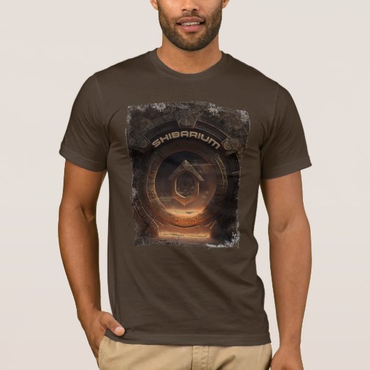Shibarium Stargate Shiba Inu Portal T-Shirt (Vorderseite)