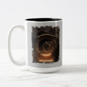 Shibarium Stargate Shiba Inu Portal Zweifarbige Tasse (Links)