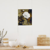Shibata Zeshin Peonies Poster (Küche)