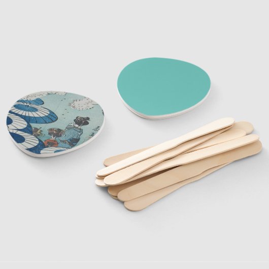 Shibata Zeshin's Cherry-Blossom-Frühling Fächer (Non-assembled)