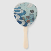 Shibata Zeshin's Cherry-Blossom-Frühling Fächer (Vorderseite)