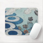Shibata Zeshins Kirschblüten-Frühlings-Betrachtung Mousepad (Mit Mouse)