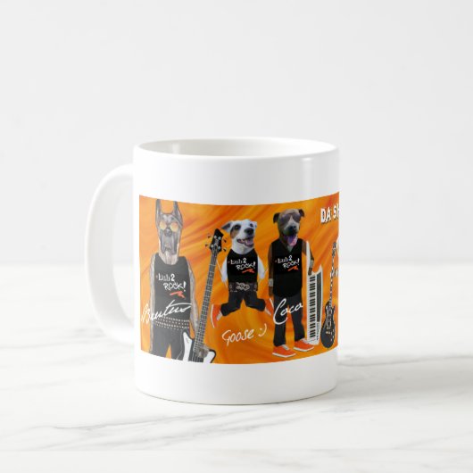 Shibbering Cheetos Tasse (Vorderseite Links)
