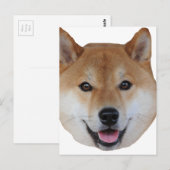 shibe.png postkarte (Vorne/Hinten)