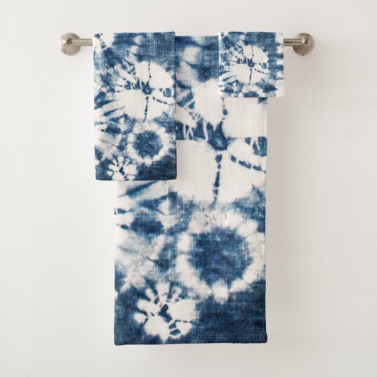 Shibori Badhandtuch Set (Insitu)