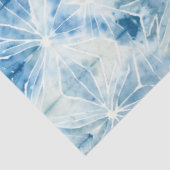 Shibori Blue Japanisch Textile Art Nr. 14 Seidenpapier (Ausschnitt)