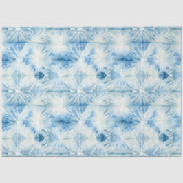 Shibori Blue Japanisch Textile Art Nr. 14 Seidenpapier
