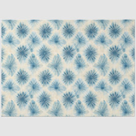 Shibori Blue Japanisch Textile Art Nr. 16 Seidenpapier