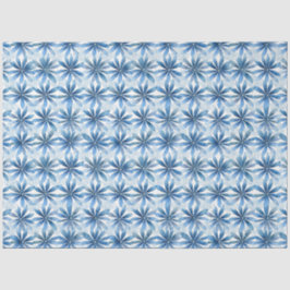 Shibori Blue Japanisch Textile Art Nr. 17 Seidenpapier