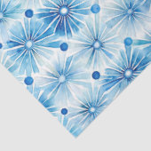 Shibori Blue Japanisch Textile Art Nr. 18 Seidenpapier (Ausschnitt)