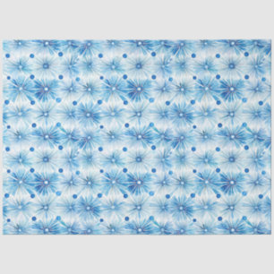 Shibori Blue Japanisch Textile Art Nr. 18 Seidenpapier
