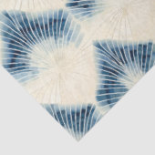 Shibori Blue Japanisch Textile Art Nr. 1 Seidenpapier (Ausschnitt)