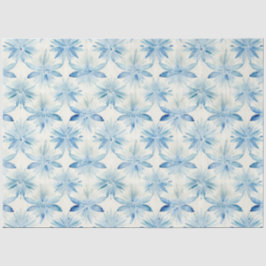 Shibori Blue Japanisch Textile Art Nr. 4 Seidenpapier