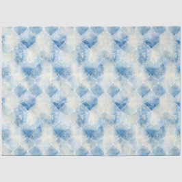 Shibori Blue Japanisch Textile Art Nr. 6 Seidenpapier