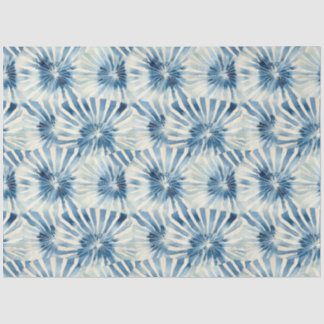 Shibori Blue Japanisch Textile Art Nr. 9 Seidenpapier