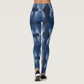 Shibori Blue Leggings (Rückseite)