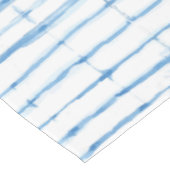 Shibori Gefärbte Krawatte Blue Line Muster Tablecl Tischdecke (Schrägansicht)