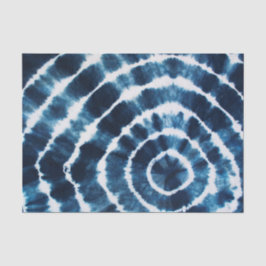 Shibori-Gefärbte Krawatte Seidenpapier
