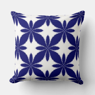 Shibori Gefärbte Krawatte Style Geometric Blume Pa Kissen