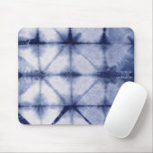Shibori Geo Mouse Pad Mousepad (Mit Mouse)