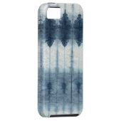Shibori Indigio Print Case-Mate iPhone Hülle (Rückseite/rechts)
