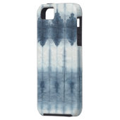 Shibori Indigio Print Case-Mate iPhone Hülle (Rückseite Links)