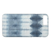 Shibori Indigio Print Case-Mate iPhone Hülle (Rückseite (Horizontal))