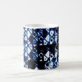 Shibori inspirierte Tasse (Mittel)