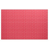 Shibu Inu Hund Silhouette Rot Stoff (Yard (91,4 cm))