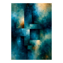 Shibui Azure Monolith Japanisch inspirierte Textur