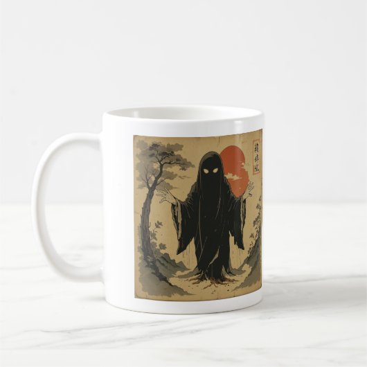 'Shibuya Ghost Rising' - Kaffeetasse (Links)