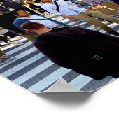 Shibuya, Tokio, Japan Poster (Ecke)