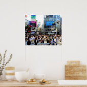 Shibuya, Tokio, Japan Poster (Küche)