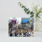 Shibuya, Tokio, Japan Postkarte (Stehend Vorderseite)