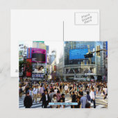 Shibuya, Tokio, Japan Postkarte (Vorne/Hinten)